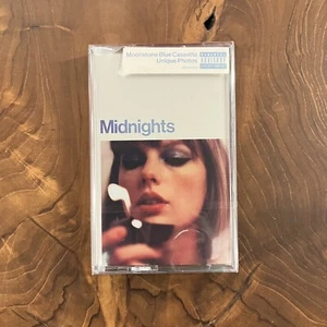 Taylor Swift Midnights Limited Edition Moonstone Blue Cassette - Picture 1 of 6