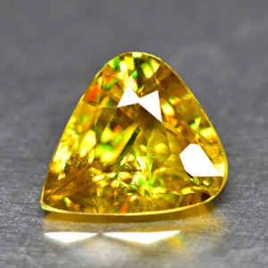2.79Ct Gorgeous Quality Gem Natural Multi Color Titanite Sphene - Picture 1 of 1