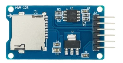 micro SD TF Card Memory Modul Karte Slot Kartenadapter cardreader Arduino L0046 - Bild 1 von 2