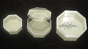Plastic Clear Octagon Box Party Favor Candy Gift Craft Souvenir Wedding Bridal - Picture 1 of 2