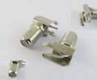 10x F Female Jack Right Angle Solder PC Board PCB Mount Receptacle RF Connector