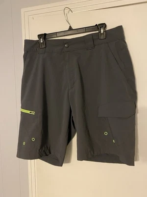 Pantalones Cortos World Wide Sportsman Para Hombre 34 Gris 9" Ligeros Carga Pesca Exterior Foto 1 de 4