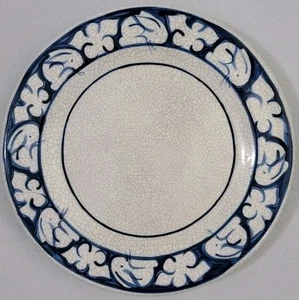 Dedham Pottery The Potting Shed Plate Rabbit Bunny Approx 8.5" - Picture 1 of 9