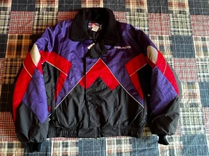 Vintage Polaris Snowmobile Puffer Jacket Men’s XL USA Made - Picture 1 of 10