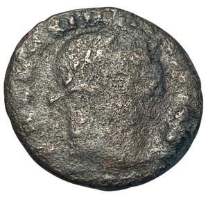 Moneda Antigua Era Constantina 300AD Imperio Romano Dupondio I-1 - Imagen 1 de 2