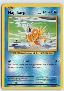 Pokemon XY Evoluciones Lámina Inversa Común MP #33 Magikarp - Imagen 1 de 2
