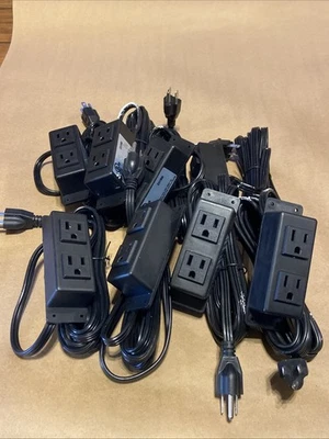 Set Of 8 Jenson Furniture Power Distribution  E317850 Two Outlets 6’ Power Cord - Image 1 of 4