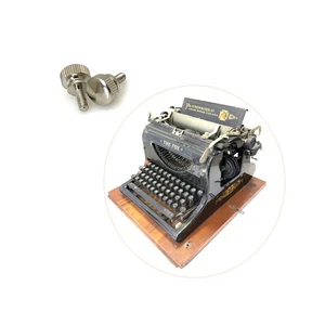 x2 Thumb Screw for Fox No 23 or 24 Typewirter Paper Finger Replacement Part Vtg - Picture 1 of 5