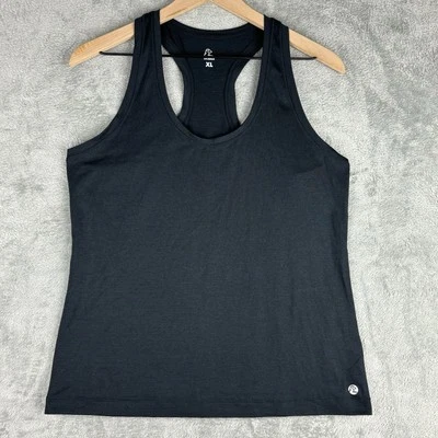 Rhoback Tank Womens XL Black Hiit Performance Sleeveless Racer Back - Image 1 of 4