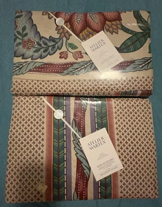 Vintage Atelier Martex Queen Banbury flach + Spannbettlaken ~ VERSIEGELT ~ Made in USA - Bild 1 von 11