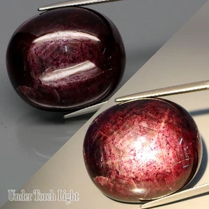89.14Ct.STUNNING! Perfect Sharp 6 Rays Natural JUMBO Apple Red Star Ruby - Picture 1 of 4