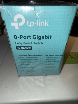 TP-LINK 8-Port Gigabit Easy Smart Switch - Image 1 of 3