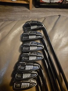 Tour Edge Exotics E220H Hybrid Set 7-SW Graphite Regular Flex Shafts - Picture 1 of 6