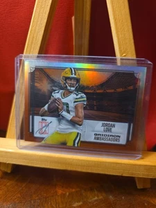Topps Signature Gridiron Ambassador Jordan Love Green Bay Packers RARO #Uno 1/50 - Foto 1 di 3