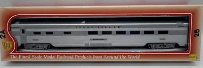 IHC 47302 HO Scale Burlington Texas Zephyr Diner Car Corrugated Side P.S. - Image 1 of 4
