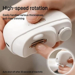 Automatic Electric Nail Clipper 2 in 1 Electric Toenail Clipper Nail Trimmers - Picture 1 of 15