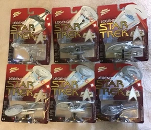 Johnny Lightning Legends Of Star Trek Series Two Complete Set Die Cast NEW 2005 - Picture 1 of 7