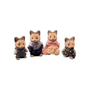 Sylvanian Families Grey Cat Family Fisher Family Figuren - Bild 1 von 8