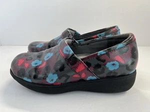 Greys Anatomy Softwalk Pflege Komfort Schuhe Clogs Größe 8,5 mehrfarbig Blumenmuster - Bild 1 von 12
