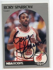 Rory Sparrow signed Autogramm AUTO 1990-91 Hoops Karte #170 - Bild 1 von 1