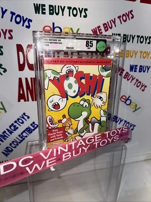 1992 Nintendo NES Yoshi Video Game Factory Sealed New VGA Graded 85 🔥 🔥 - Image 1 of 4