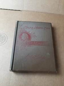 Talks to Young Men, Robert Collyer, pub. Lee & Shepard 1888 HC * 1st Edition - Picture 1 of 7