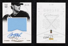 2013 Panini America's Pastime Gold Memorabilia /25 Gerrit Cole Rookie Auto RC