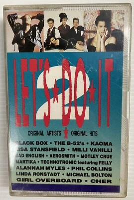 Let’s Do It 2 Various Artists Music Cassette Tape 90-4 wea 1990 Original - Image 1 of 4