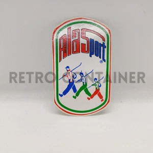 Adesivo Vintage Sticker Aufkleber 80's - Alasport Milano Abbigliamento Anni 80 - Picture 1 of 1