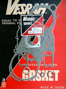VESRAH Complete Full Gasket set kit Honda NH125 NH125E Aero Scooter 1984 VG-1110 - Picture 1 of 8