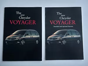 Chrysler VOYAGER & GRAND 2.4 2.5 TD 3.3 3.8 AWD SE LE UK Market Brochure 1995 - Picture 1 of 1