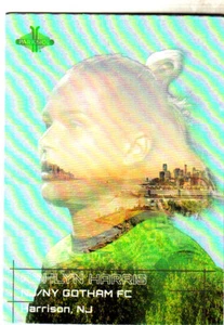 2022 Parkside NWSL Woman's Soccer Cityscapes #C10 ASHLEY HARRIS - Picture 1 of 1