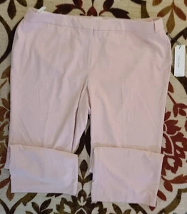 NWT Klein Highline Dress PANTS 22W Petal Pink Sits Below Waist Ankle Length $109 - Picture 1 of 8