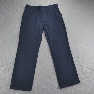 DULUTH TRADING Co. Pants Mens 38 x 33 Navy Blue Everyday Twill Carpenter 95016 - Picture 1 of 18