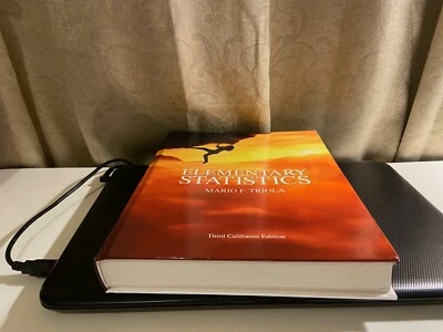 Elementary Statistics Mario F. Triola 3rd California Edition - Hardcover - Image 1 of 4