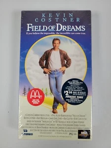 Field of Dreams VHS 1992 McDonalds Promo New Sealed Kevin Costner - Picture 1 of 6