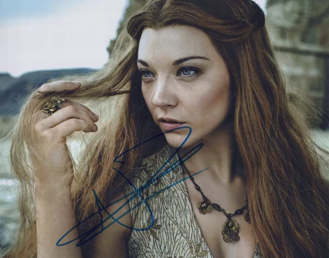 Natalie Dormer (Game of Thrones) signed 8x10 photo Cover