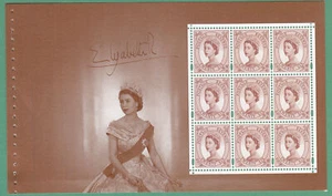 1998 SG 2032a 26p Wildings Prestige Broschürenbereich 1, definitives Porträt DX20 U/M - Bild 1 von 1
