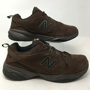 New Balance 608v4 Cross Training Sneakers Men 13 4E Brown Suede Low Top MX608X4O