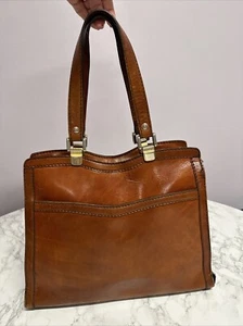 IGOR Style Vintage braun Leder Beuteltasche Handtasche Schultertasche Bühne Requisite - Bild 1 von 14