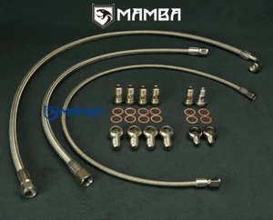 Turbo Oil & water line kit GM L850 2.0T K04-059 12618667 Cobalt HHR Solstice Sky - Picture 1 of 5