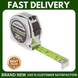 425IEHV Pro Tape Measure – High-Visibility, Inch & Engineer Scales - Picture 1 of 9