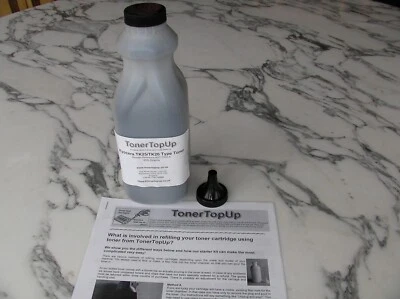 Garrafa de refil de toner para recarga Kyocera FS-1200 FS-6350 FS-6750 TK-25 TK-26 - Imagem 1 de 2