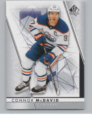 2022-23 SP Authentic #97 Connor McDavid  Edmonton Oilers V99922 - Image 1 of 3
