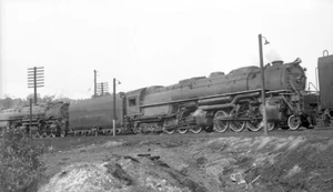 Negativo 7661 Delaware & Hudson Railroad 1515 4-6-6-4 Mechanicville NY 5-41 - Imagen 1 de 1