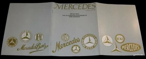 MERCEDES BENZ 1985 100th YEAR PICTORIAL SPECIAL ISSUE * AUTO HISTORY FOLD-OUT - Picture 1 of 6