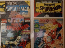 Marvel Comics WEB OF SPIDER-MAN: ANNUAL, VOL. 1, 1986-1991