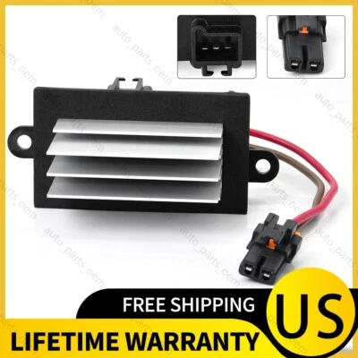 Blower Motor Regulator Resistor For 2003-2007 HUMMER H2 6.0L 19331830 / 89023355 - Изображение 1 из 4