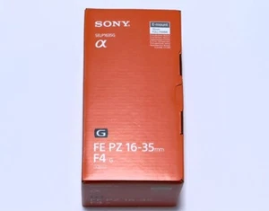 SONY FE PZ 16-35mm F4 G SELP1635G New Japan Domestic Version - Picture 1 of 7