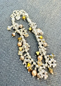 Pulsera Brighton Flecos Retirado Dije Cristal Cuelga - Imagen 1 de 7